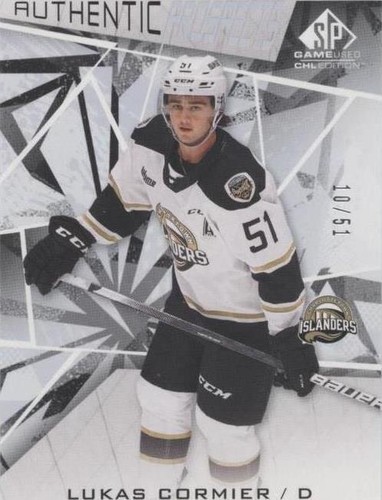 2021-22 Upper Deck SP Game Used CHL Edition - Lukas Cormier #59