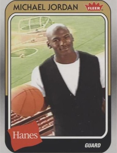 2019 Fleer Hanes Michael Jordan - Michael Jordan #MJ-12