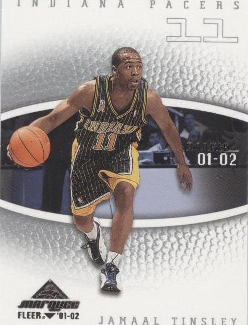 2001 - 02 Fleer Marquee - Jamaal Tinsley #107