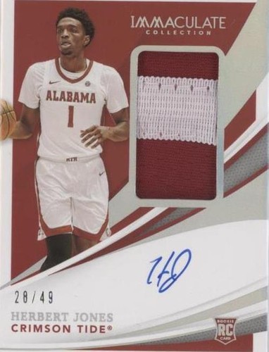 2021-22 Panini Immaculate Collection Collegiate - Herbert Jones #51