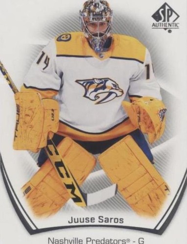 2021-22 SP Authentic - Juuse Saros #48