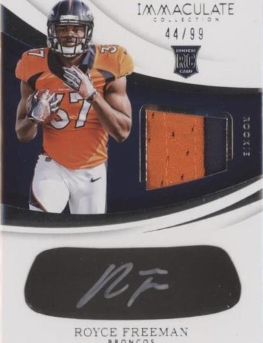2018 Panini Immaculate Collection Royce Freeman #EB-RF