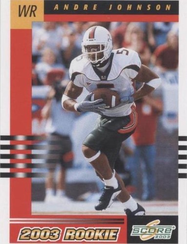 2003 Score Andre Johnson #295