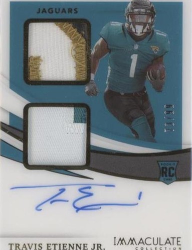 2021 Panini Immaculate Collection Travis Etienne #ISP-TE