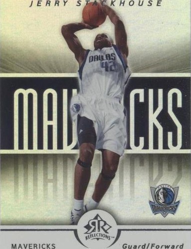 2005-06 Upper Deck NBA Reflections - Jerry Stackhouse #23