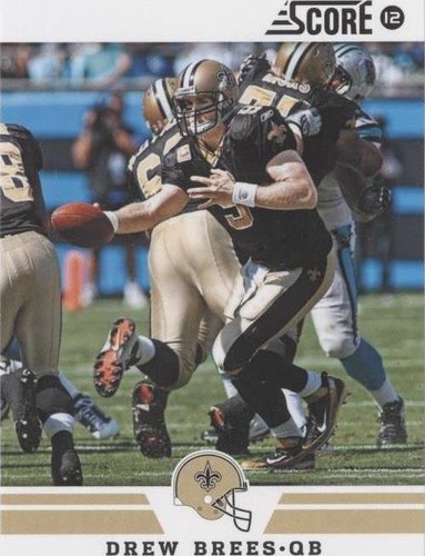 2012 Score Drew Brees #22