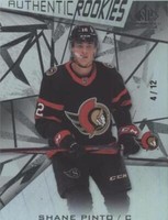 2021-22 Upper Deck SP Game Used - Shane Pinto #185