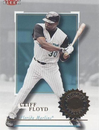 2001 Fleer Authority - Cliff Floyd #61