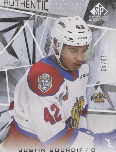 2021-22 Upper Deck SP Game Used CHL Edition - Justin Sourdif #25