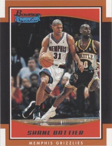 2002-03 Bowman Signature - Shane Battier #SE-SCB
