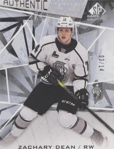 2021-22 Upper Deck SP Game Used CHL Edition - Zach Dean #4
