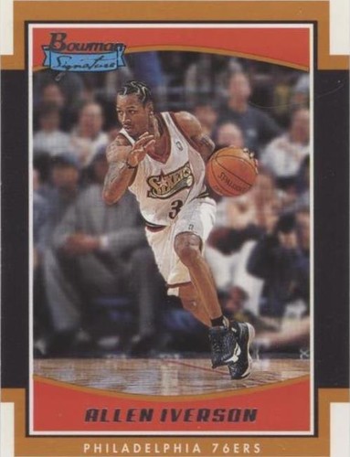 2002-03 Bowman Signature - Allen Iverson #SE-AI