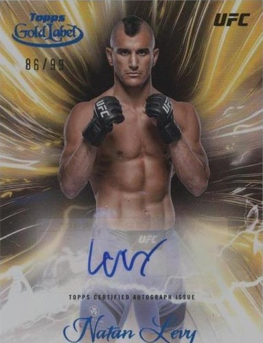 2024 Topps Gold Label UFC - Natan Levy #SGS-NAL