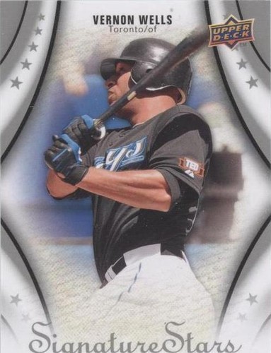 2009 Upper Deck Signature Stars - Vernon Wells #98