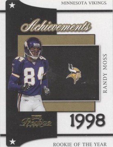 2004 Playoff Prestige Randy Moss #A-7