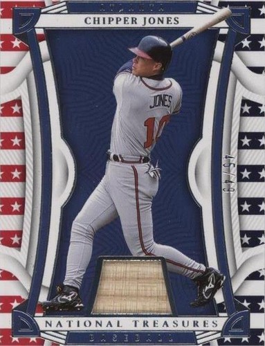 2023 Panini National Treasures - Chipper Jones #59
