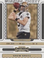 2019 Panini Contenders Drew Brees #WT-8