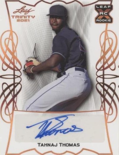 2021 Leaf Trinity - Tahnaj Thomas #BA-TT1