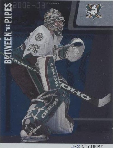 2002-03 In the Game Be A Player Between the Pipes - Jean-Sebastien Giguere #51