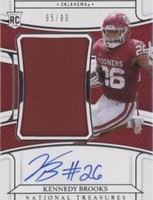 2022 Panini National Treasures Collegiate Kennedy Brooks #73