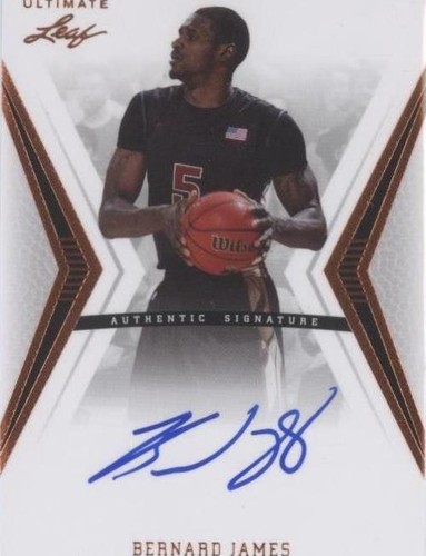 2012 Leaf Ultimate - Bernard James #BA-BJ1