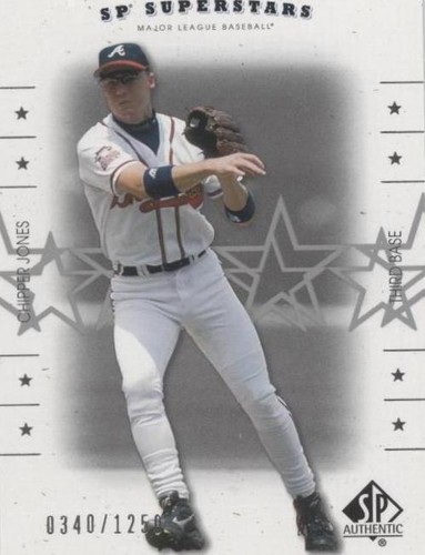 2001 SP Authentic - Chipper Jones #149