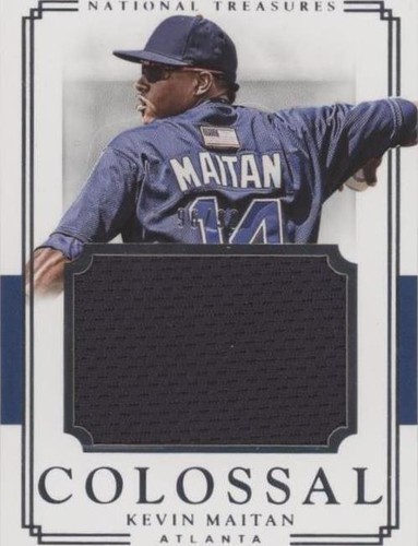 2017 Panini National Treasures - Kevin Maitan #CM-KM
