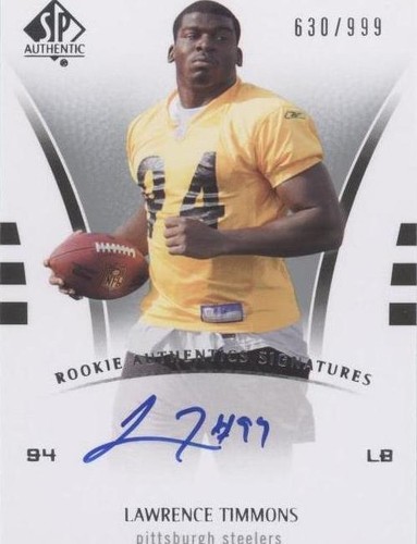 2007 SP Authentic Lawrence Timmons #236