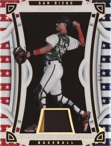 2023 Panini National Treasures - Ethan Salas #32