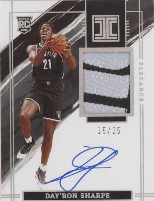 2021-22 Panini Impeccable - Day'Ron Sharpe #129