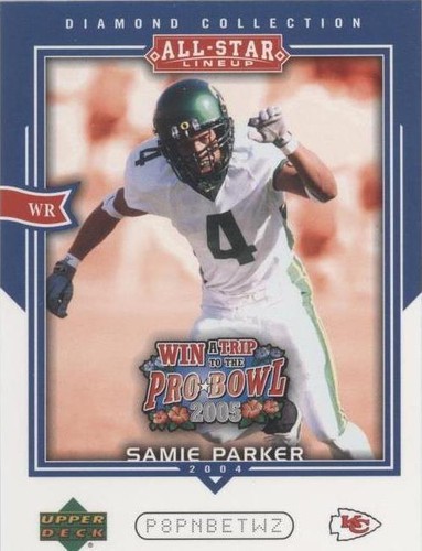 2004 Upper Deck Diamond Collection All-Star Lineup Samie Parker #AS49