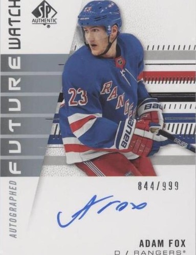 2019-20 SP Authentic - Adam Fox #194