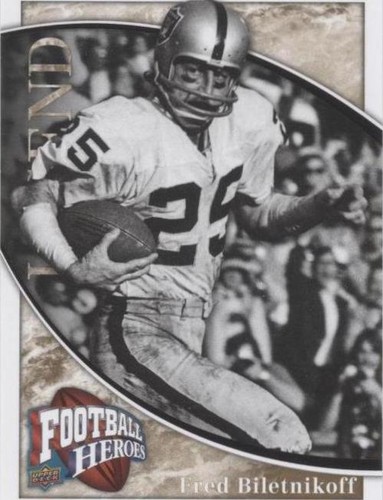 2009 Upper Deck Football Heroes Fred Biletnikoff #277