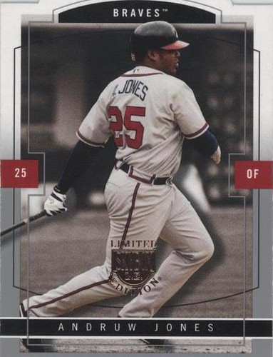 2004 Skybox Limited Edition - Andruw Jones #18