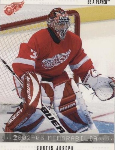 2002-03 In the Game Be A Player Memorabilia - Curtis Joseph #131