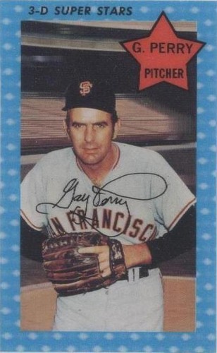 1971 Kellogg's 3-D Super Stars - Gaylord Perry #6