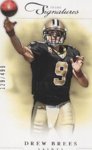 2012 Panini Prime Signatures Drew Brees #9
