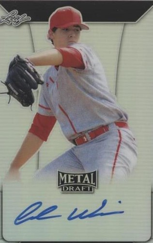 2018 Leaf Metal Draft - Cole Winn #BA-CW1