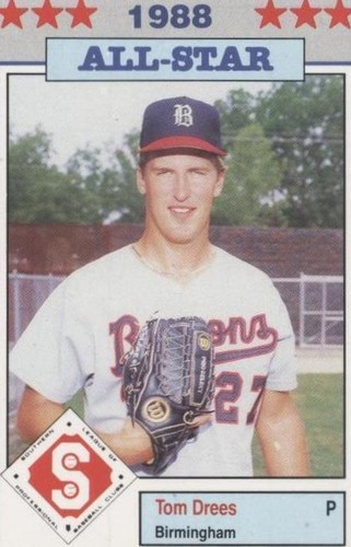 1988 Southern League All-Stars - Tom Drees #34