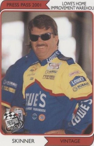 2001 Press Pass - Mike Skinner #VN 12