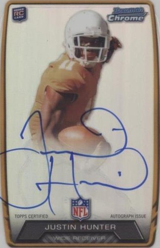 2013 Bowman Justin Hunter #RCRA-JHU