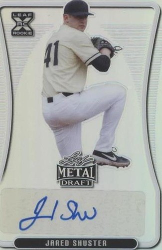2020 Leaf Metal Draft - Jared Shuster #BA-JS1