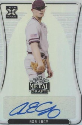 2020 Leaf Metal Draft - Asa Lacy #BA-AL1