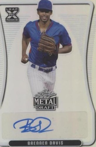 2020 Leaf Metal Draft - Brennen Davis #BA-BD1