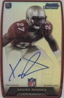 2013 Bowman Xavier Rhodes #RCRA-XR