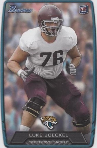 2013 Bowman Luke Joeckel #125