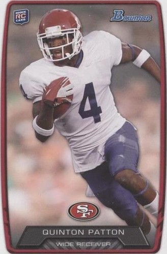 2013 Bowman Quinton Patton #131