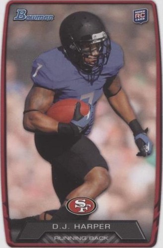 2013 Bowman D.J. Harper #167