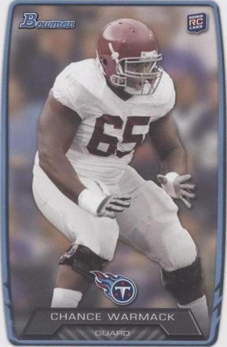 2013 Bowman Chance Warmack #169