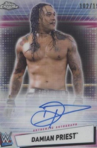 2021 Topps Chrome WWE - Damian Priest #A-DP